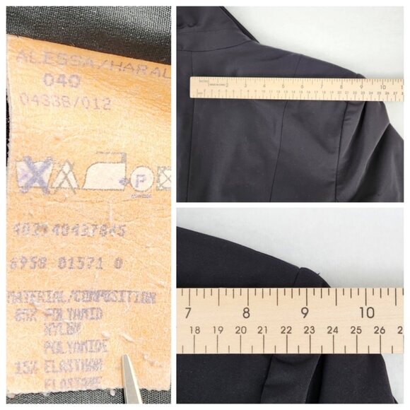 Hugo Boss Red Label Men's Sport Coat Size 40 Black Blazer Jacket (See size note) - Picture 9 of 9